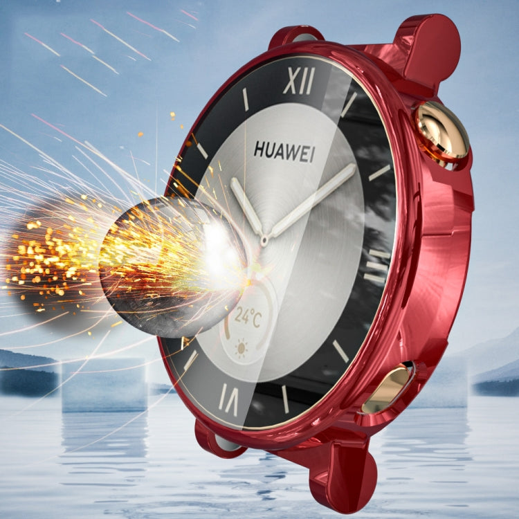 For Huawei Watch GT 4 46mm TPU All-Inclusive Watch Protective Case(Sliver) - Watch Cases by PMC TechLife | Online Shopping South Africa | PMC TechLife