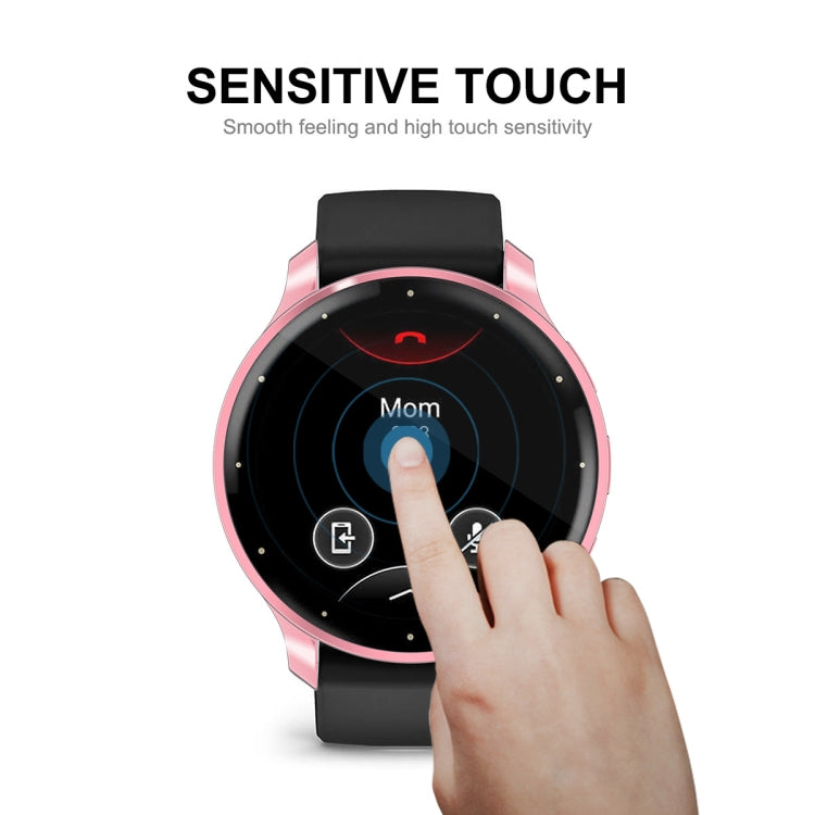 Compatible with Garmin Venu 3 ENKAY Hat-Prince Full Coverage Electroplated TPU Watch Case with Screen Protection(Black) - free shipping - PMC TechLife - Order now!