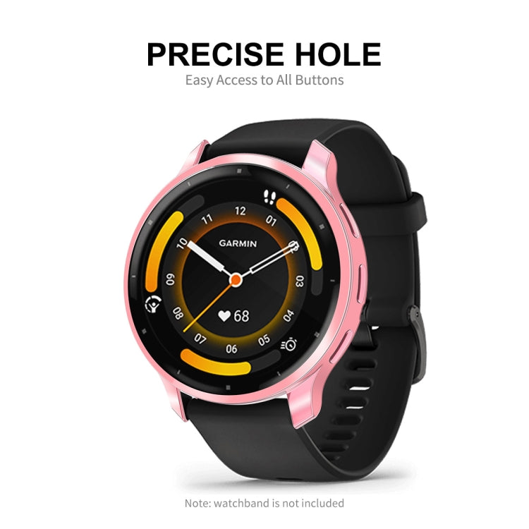 Compatible with Garmin Venu 3 ENKAY Hat-Prince Full Coverage Electroplated TPU Watch Case with Screen Protection(Gold) - free shipping - PMC TechLife - Order now!