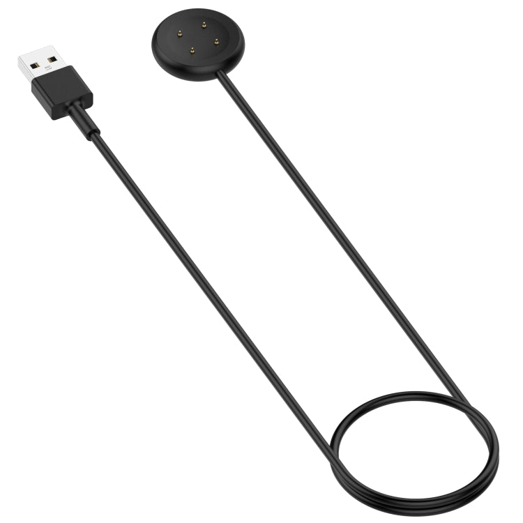 For Google Pixel Watch 2 USB Interface Smart Watch Charging Cable, Length: 1m(Black) - Other by PMC Jewellery | Online Shopping South Africa | PMC Jewellery