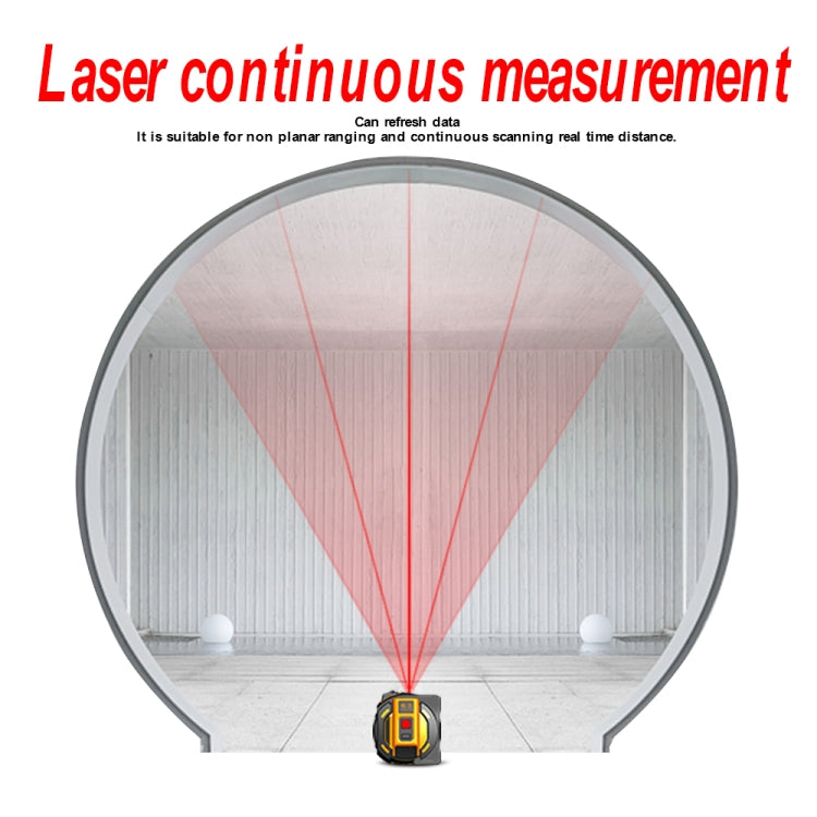SNDWAY SW-TM40 40m Digital Range Finder Laser Distance Meter Tape Multi-function Self-Locking Hand Tool Device - free shipping - PMC TechLife - Order now!