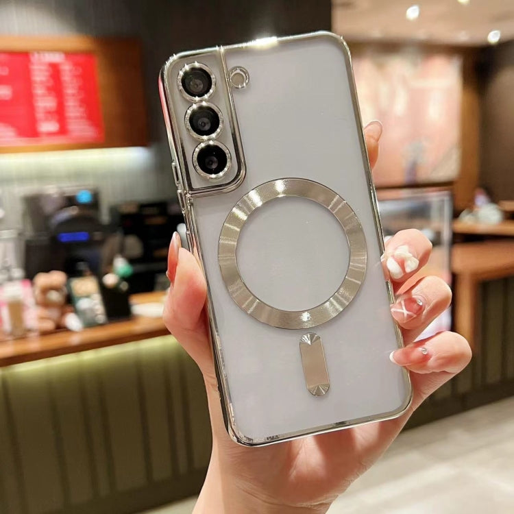 For Samsung Galaxy Note10  MagSafe Electroplating TPU Phone Case(Silver) - Galaxy Phone Cases by PMC TechLife | Online Shopping South Africa | PMC TechLife