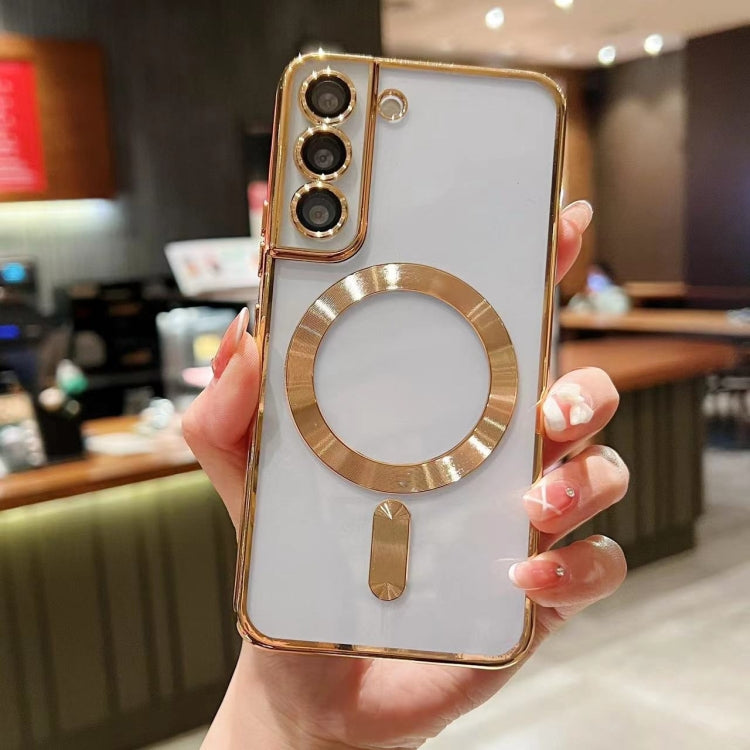 For Samsung Galaxy Note 20 MagSafe Electroplating TPU Phone Case(Gold) - Galaxy Note20 Cases by PMC TechLife | Online Shopping South Africa | PMC TechLife