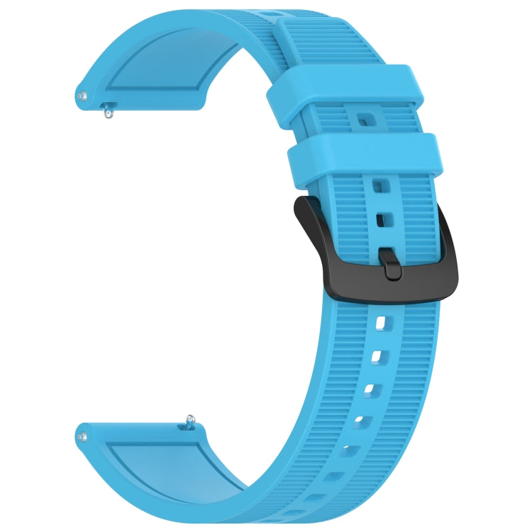 For Huawei Watch GT4 46mm 22mm Textured Silicone Solid Color Watch Band(Sky Blue) - free shipping - PMC TechLife - Order now!