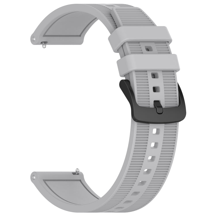 For Huawei Watch Ultimate 22mm Textured Silicone Solid Color Watch Band(Grey) - free shipping - PMC TechLife - Order now!