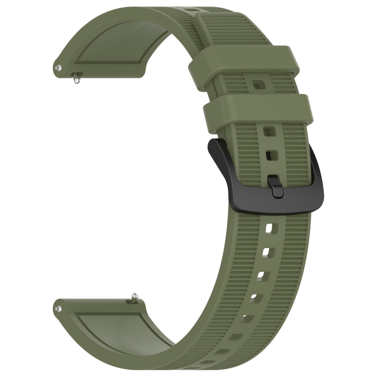 For Honor Watch Dream 22mm Textured Silicone Solid Color Watch Band(Green) - Watch Bands by PMC TechLife | Online Shopping South Africa | PMC TechLife