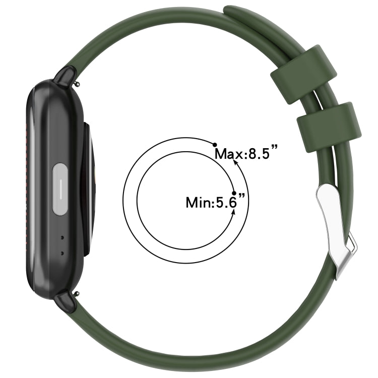 Compatible with Garmin Move Trend 20mm Smooth Solid Color Silicone Watch Band(Orange) - Watch Bands by PMC TechLife | Online Shopping South Africa | PMC TechLife | Buy Now Pay Later Mobicred