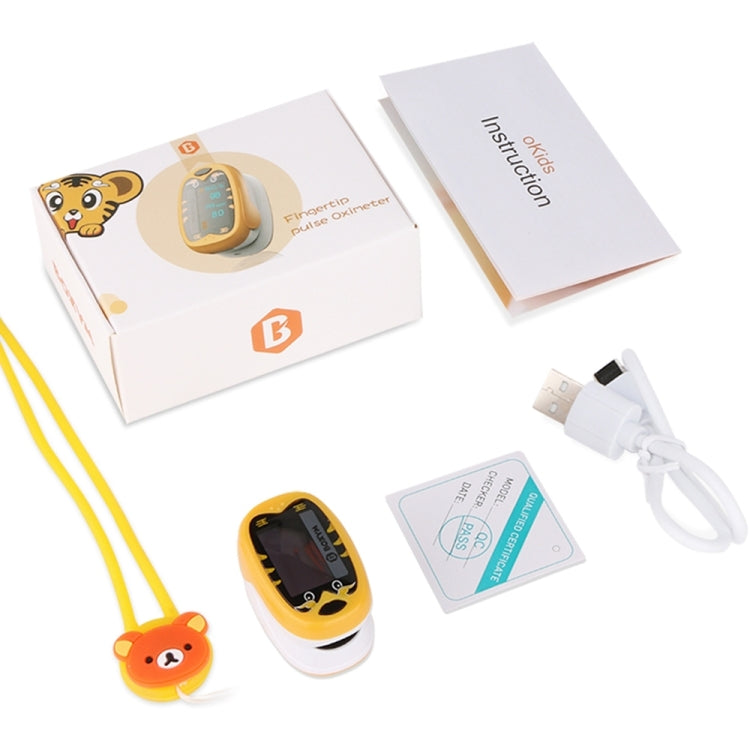 Pediatric Finger Pulse Oximeter Neonatal Blood Oxygen Children Kids Rechargeable USB Infant Blood Oxygen Monitor - Finger Pulse Oximeter by PMC Jewellery | Online Shopping South Africa | PMC Jewellery