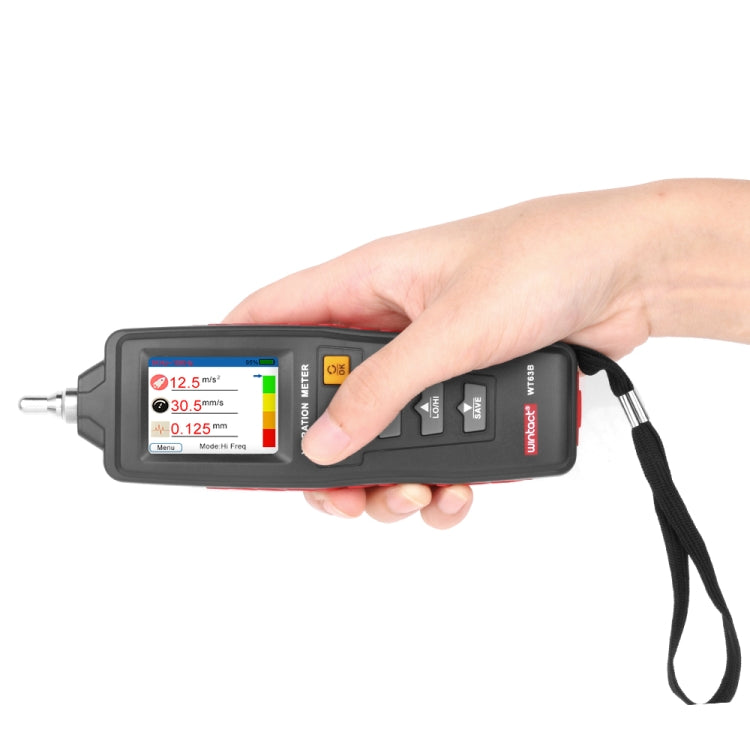 WINTACT WT63B Handheld Vibration Analyzer Digital Vibration Meter - Other Tester Tool by Wintact | Online Shopping South Africa | PMC Jewellery | Buy Now Pay Later Mobicred