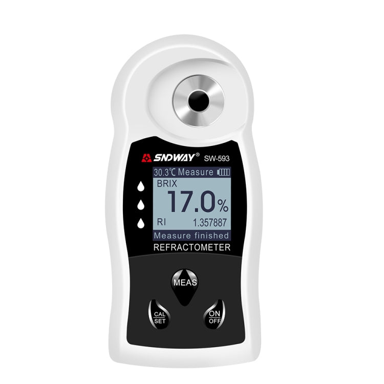 SNDWAY SW-593 Digital Refractometer Sugar Brix Meter Rechargeable Wine Beer Alcohol Drink Fruit Sugar Concentration Meter - free shipping - PMC TechLife - Order now!