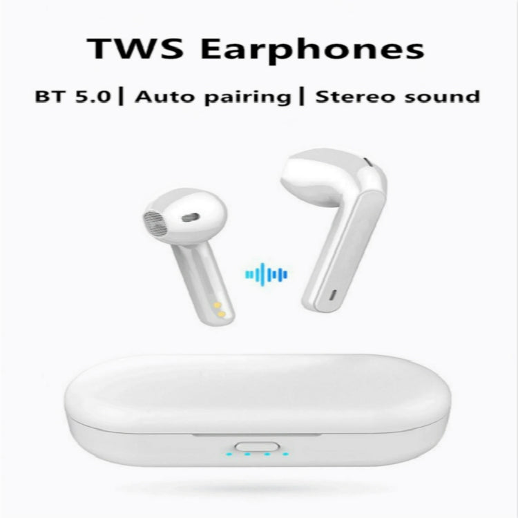 Fineblue TWSL8 TWS Wireless Bluetooth Earphone(White) - TWS Earphone by Fineblue | Online Shopping South Africa | PMC Jewellery | Buy Now Pay Later Mobicred