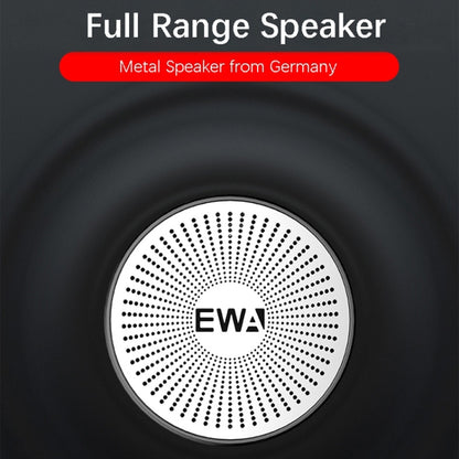 EWA A103 Portable Bluetooth Speaker Wireless Heavy Bass Bomm Box Subwoofer Phone Call Surround Sound Bluetooth Shower Speaker(Red) - Mini Speaker by EWA | Online Shopping South Africa | PMC Jewellery