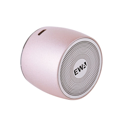 EWA A103 Portable Bluetooth Speaker Wireless Heavy Bass Bomm Box Subwoofer Phone Call Surround Sound Bluetooth Shower Speaker(Rose Gold) - Mini Speaker by EWA | Online Shopping South Africa | PMC Jewellery