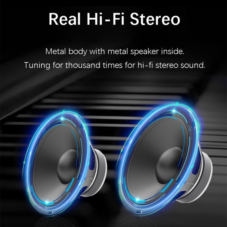 EWA A103 Portable Bluetooth Speaker Wireless Heavy Bass Bomm Box Subwoofer Phone Call Surround Sound Bluetooth Shower Speaker(Blue) - Mini Speaker by EWA | Online Shopping South Africa | PMC Jewellery