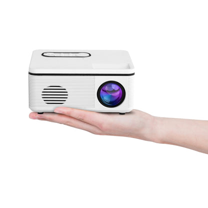 S361 80 lumens 320 x 240 Pixel Portable Mini Projector, Support 1080P, US Plug(White) - LED Projector by PMC Jewellery | Online Shopping South Africa | PMC Jewellery