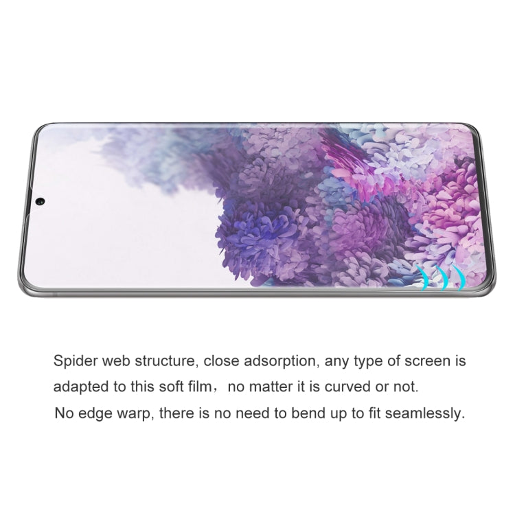For Galaxy S20+ 2 PCS ENKAY Hat-Prince 0.1mm 3D Full Screen Protector Explosion-proof Hydrogel Film - For Samsung by ENKAY | Online Shopping South Africa | PMC TechLife | Buy Now Pay Later Mobicred