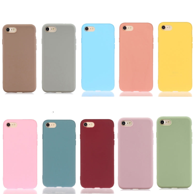 For Xiaomi Redmi K30 Solid Color Frosted TPU  Phone Case(Gray) - Xiaomi Cases by PMC TechLife | Online Shopping South Africa | PMC TechLife | Buy Now Pay Later Mobicred