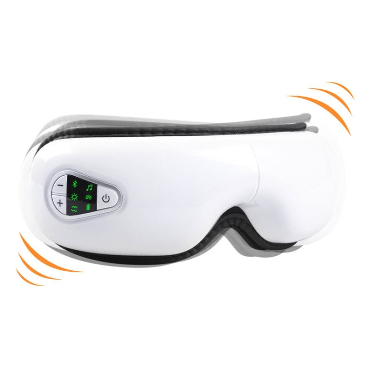 YK108 Eye Massager Charging Air Pressure Hot Compression Bluetooth Student Eye Protector, Style:English Voice(White) - Massage & Relaxation by PMC Jewellery | Online Shopping South Africa | PMC Jewellery