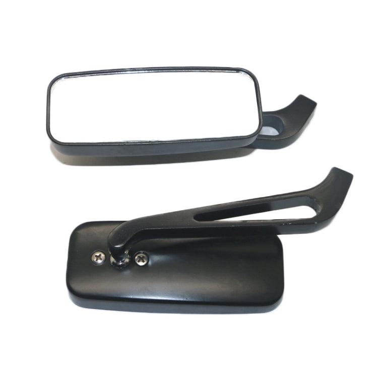 Anti-glare Square Aluminum Motorcycle Modified Rearview Mirror - Side Mirrors by PMC TechLife | Online Shopping South Africa | PMC TechLife | Buy Now Pay Later Mobicred