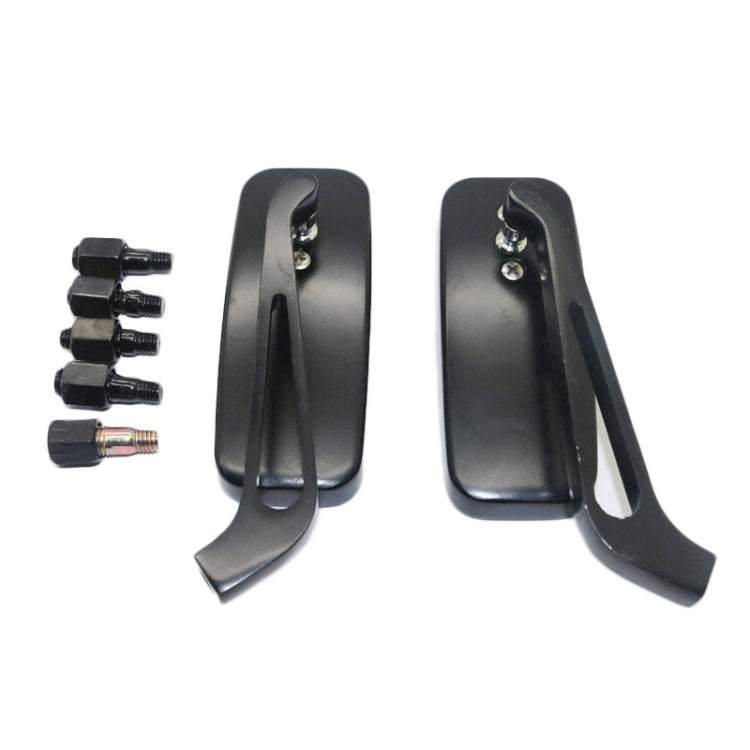 Anti-glare Square Aluminum Motorcycle Modified Rearview Mirror - Side Mirrors by PMC TechLife | Online Shopping South Africa | PMC TechLife | Buy Now Pay Later Mobicred
