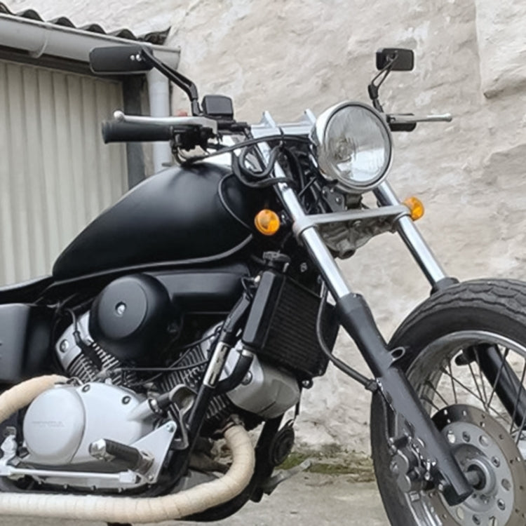 Anti-glare Square Aluminum Motorcycle Modified Rearview Mirror - Side Mirrors by PMC TechLife | Online Shopping South Africa | PMC TechLife | Buy Now Pay Later Mobicred