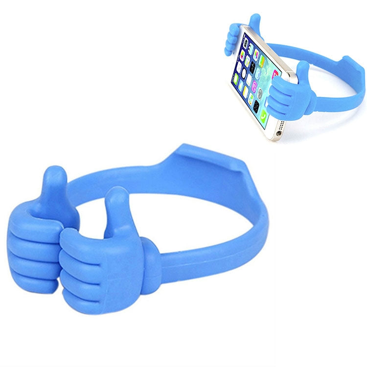 3 PCS Multifunction Universal Phone Holder Tablet PC Stand Lazy Bracket(Blue) - Desktop Holder by PMC TechLife | Online Shopping South Africa | PMC TechLife