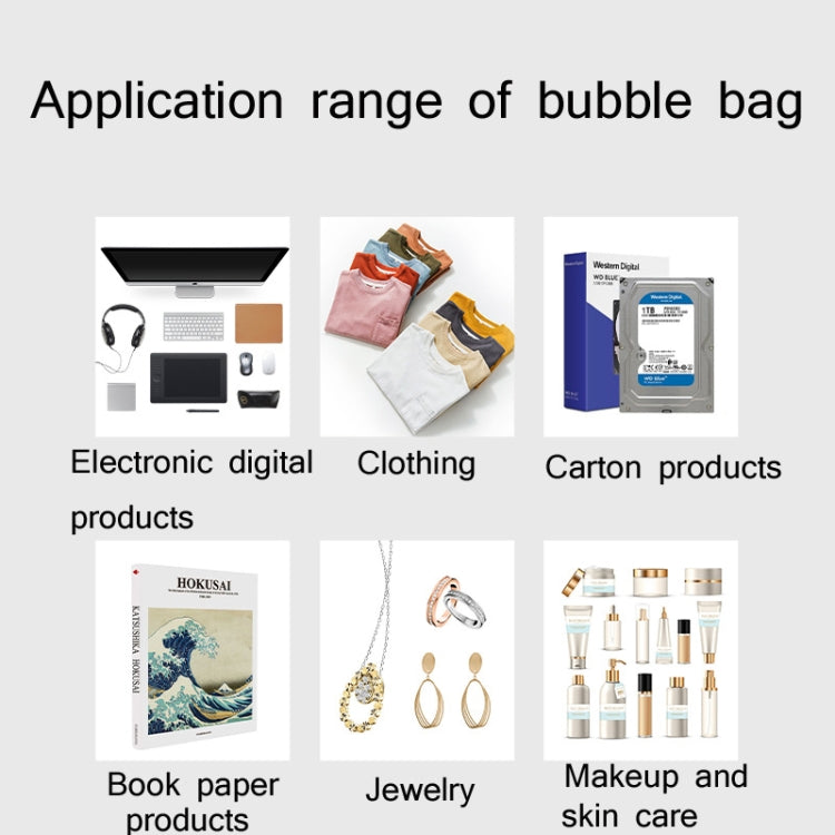 50 PCS Pink Co-Extrusion Film Bubble Bag Logistics Packaging Thickened Packaging Bag, Size:23x28cm - free shipping - PMC TechLife - Order now!
