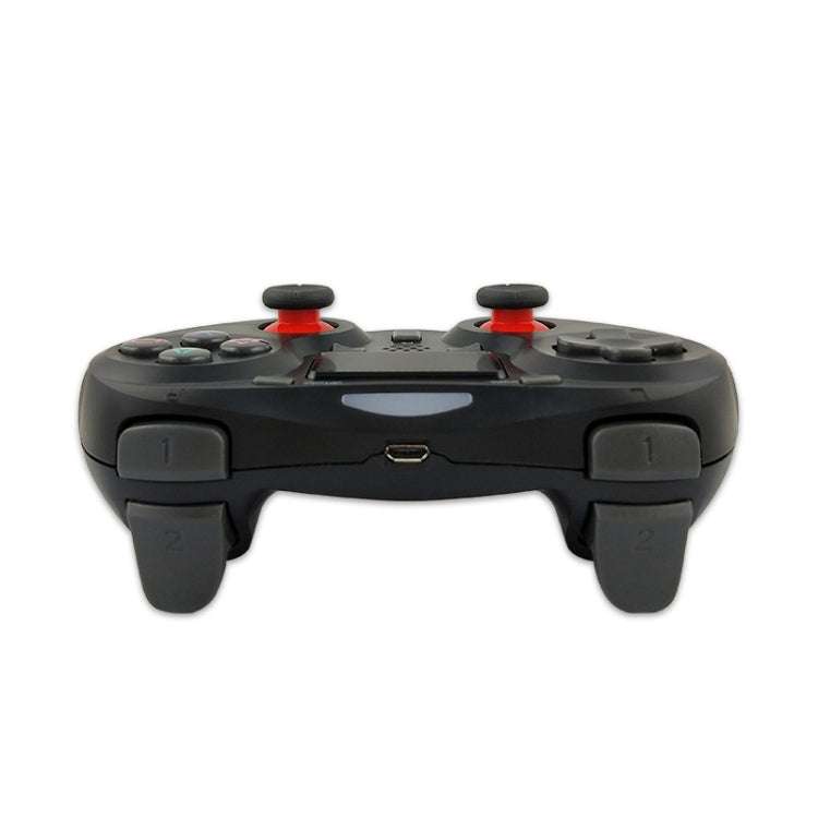 Rubberized Wireless Game Controller Bluetooth Handle for PS4 Host(black B) - Gamepads by PMC Jewellery | Online Shopping South Africa | PMC Jewellery