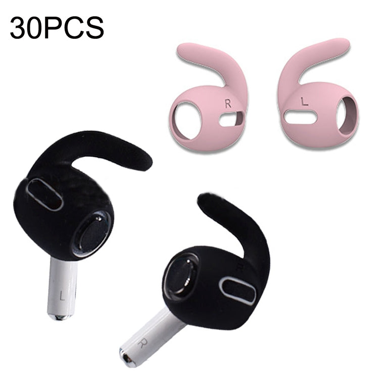 30PCS Ultra-thin Earphone Ear Caps For Apple Airpods Pro(Pink) - Anti-dust & Ear Caps by PMC TechLife | Online Shopping South Africa | PMC TechLife