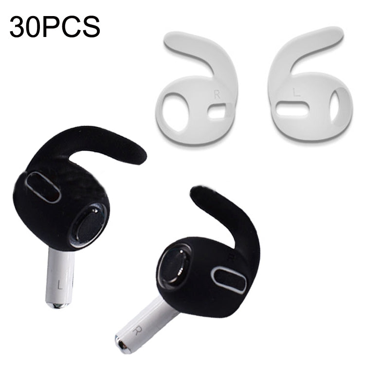 30PCS Ultra-thin Earphone Ear Caps For Apple Airpods Pro(Transparent) - Anti-dust & Ear Caps by PMC TechLife | Online Shopping South Africa | PMC TechLife