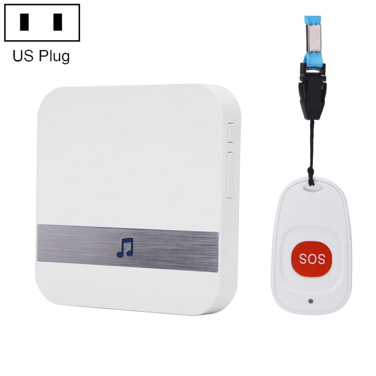 CACAZI C1 Smart Home Wireless Remote Control Doorbell, Style:US Plug - Wireless Doorbell by CACAZI | Online Shopping South Africa | PMC TechLife | Buy Now Pay Later Mobicred