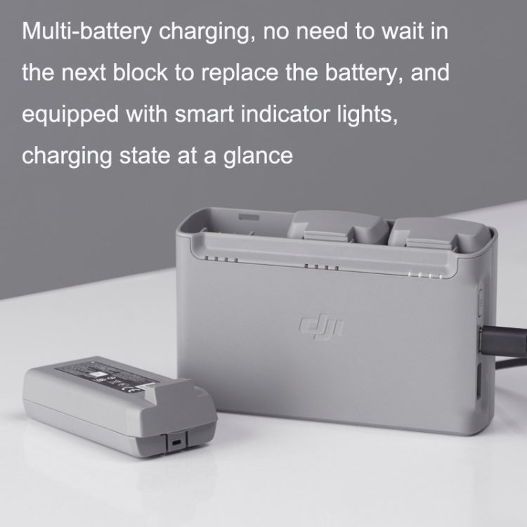 Original DJI Mini 2 / Mini SE Two-way Charging Butler(Gray) - Cable & Adapter by DJI | Online Shopping South Africa | PMC Jewellery | Buy Now Pay Later Mobicred