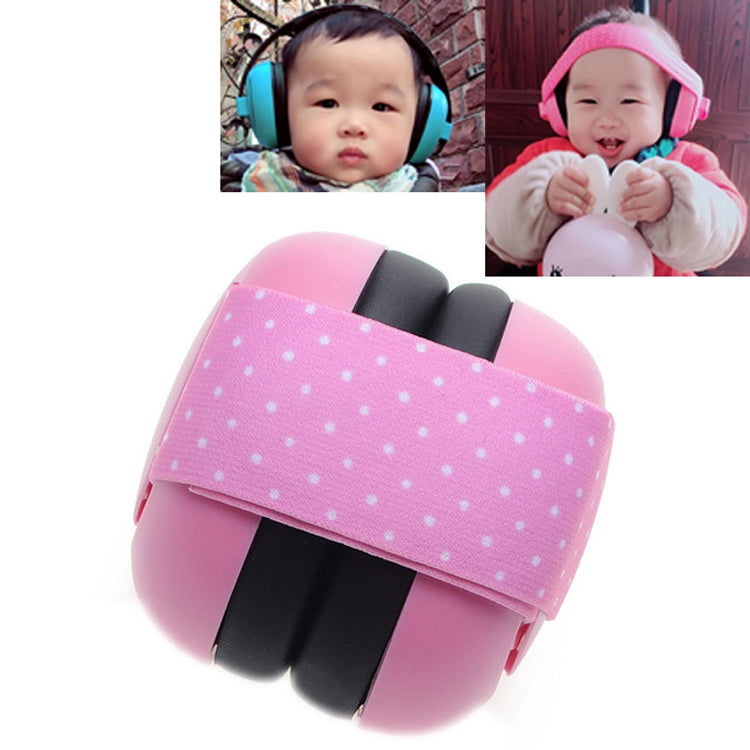 Newborn Baby Adjustable Elastic Earmuffs(Pink) - Safety Equipment by PMC TechLife | Online Shopping South Africa | PMC TechLife | Buy Now Pay Later Mobicred
