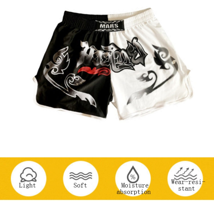 MARS Fighting/MMA/UFC Training Fitness Quick-Drying Pants Running Shorts, Size:M(16) - Sports Shorts by MARS | Online Shopping South Africa | PMC Jewellery | Buy Now Pay Later Mobicred