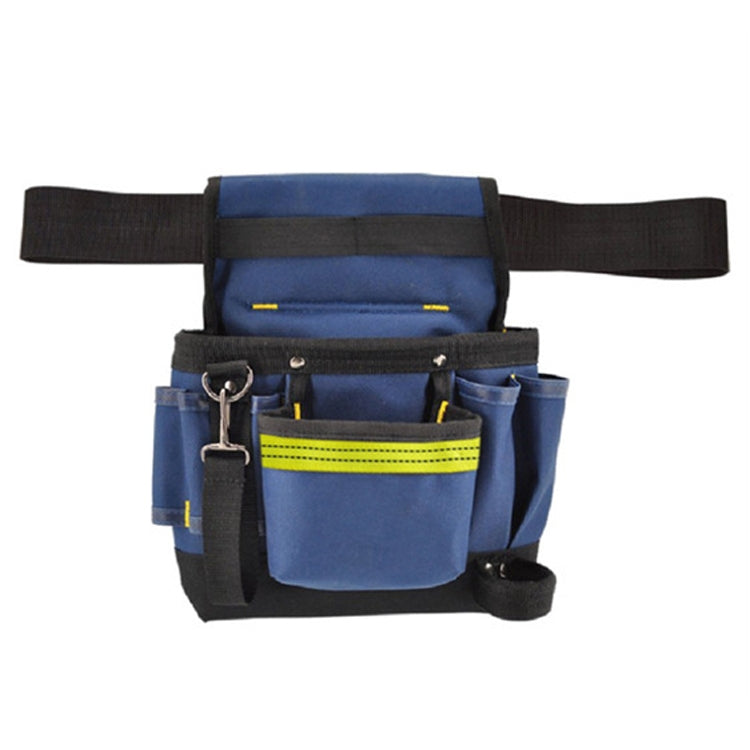Electrician Maintenance Adjustable Multi-pocket Hardware Tool Belt Bag Multi-function Storage Bag(Blue) - free shipping - PMC TechLife - Order now!
