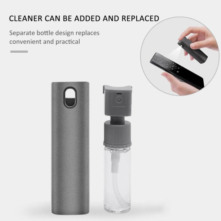 2 PCS Computer Mobile Phone Screen Cleaning Portable Spray Bottle(Space Gray (with Shell and Packaging)) - Disinfector by PMC Jewellery | Online Shopping South Africa | PMC Jewellery