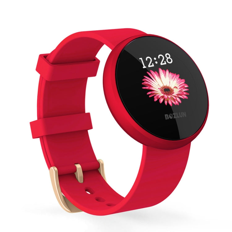 Bozlun B36 1.04 inch Color Screen Smart Bracelet, IP68 Waterproof,Support Heart Rate Monitoring/Menstrual Period Reminder/Call Reminder(Red) - Smart Wristbands by Bozlun | Online Shopping South Africa | PMC Jewellery | Buy Now Pay Later Mobicred