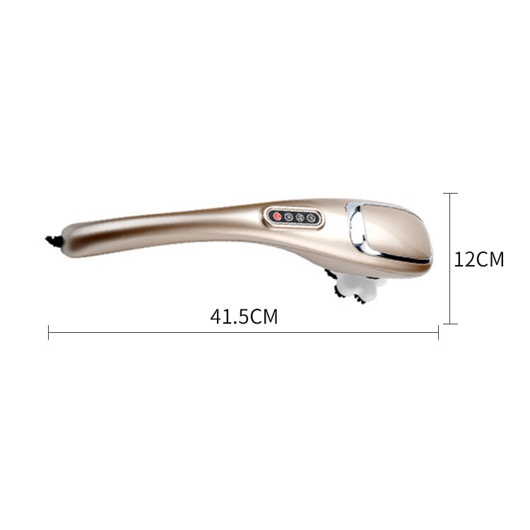 Rechargeable Dolphin Massager Electric Cervical Massage Stick A10 Straight Plug, Plug Type:US Plug - free shipping - PMC TechLife - Order now!