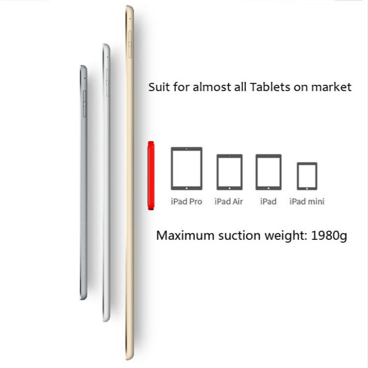 Wall-mounted iPad Magnetic Adsorption Universal Sticker Mobile Phone Wall Bracket(Black A) - Hand-Sticking Bracket by PMC TechLife | Online Shopping South Africa | PMC TechLife