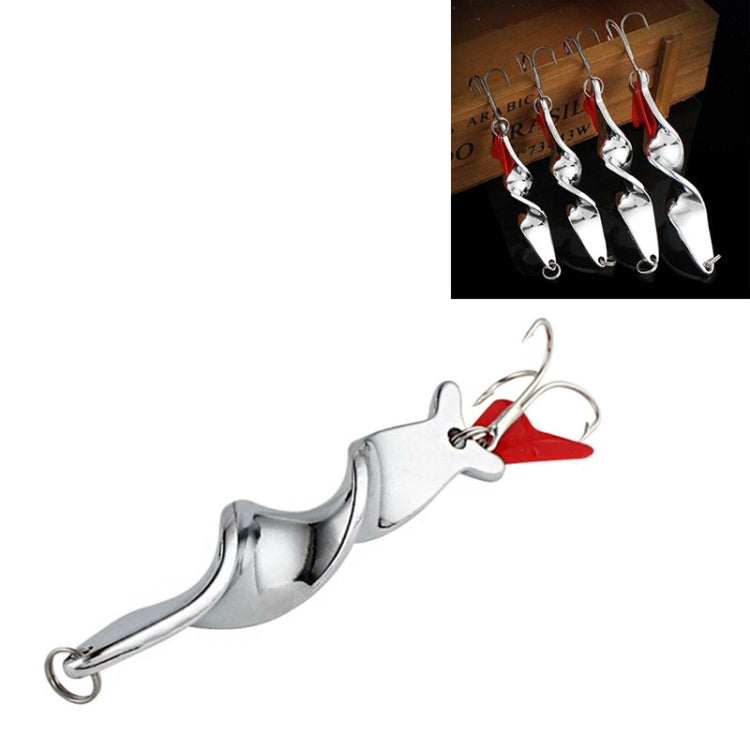 Rotating Metal Spinner Fishing Lure Hard Baits Fish Hook Tackle, Weight:10g - Fishing Hooks by PMC TechLife | Online Shopping South Africa | PMC TechLife | Buy Now Pay Later Mobicred