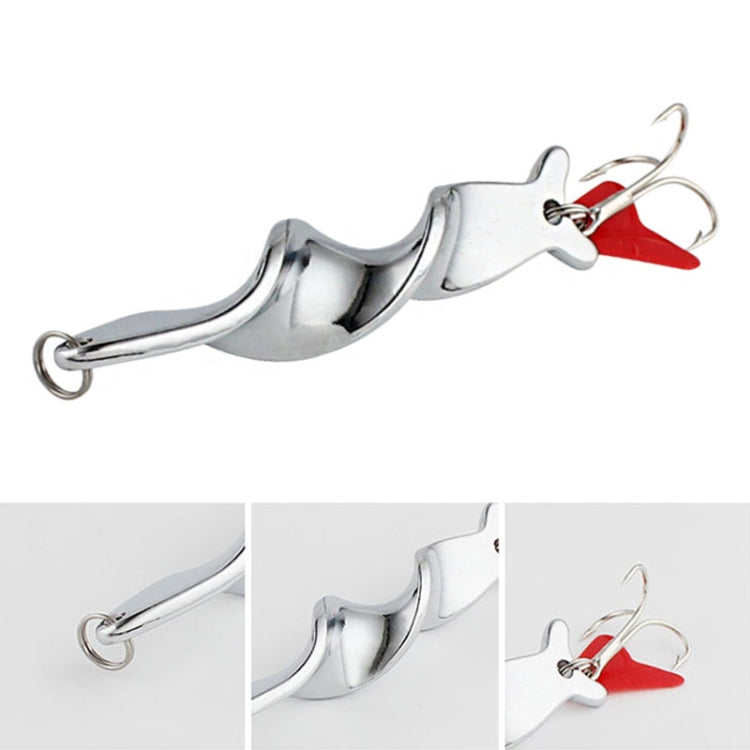 Rotating Metal Spinner Fishing Lure Hard Baits Fish Hook Tackle, Weight:21g - Fishing Hooks by PMC TechLife | Online Shopping South Africa | PMC TechLife | Buy Now Pay Later Mobicred