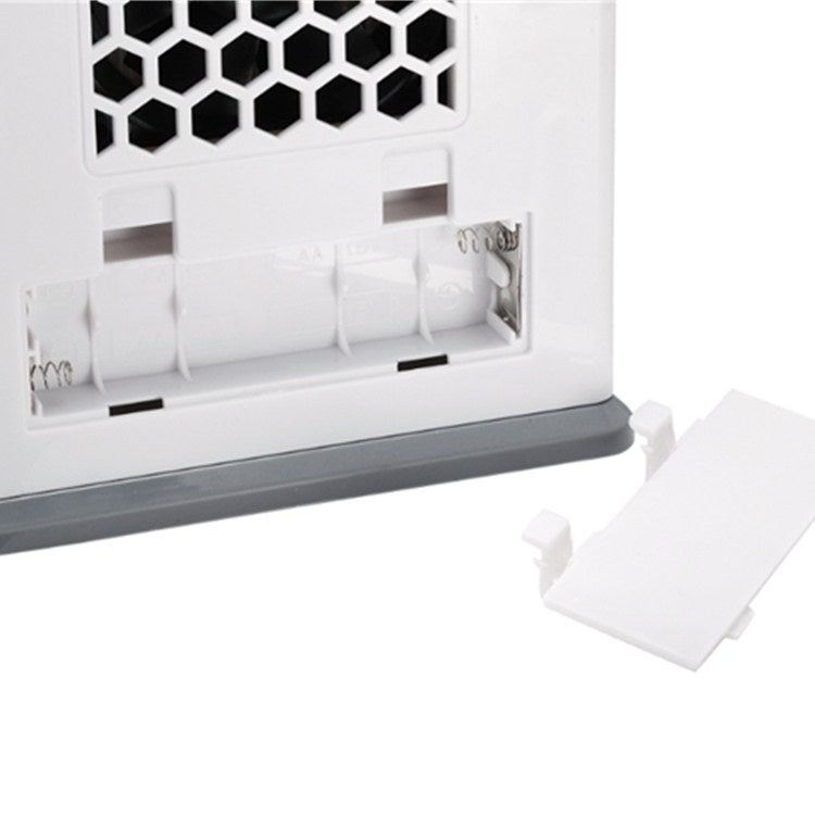 Desktop Air Cooler Battery Plug-in Dual-use Air Conditioning Intelligent Digital Display Mini Air Cooler - Electric Fans by PMC TechLife | Online Shopping South Africa | PMC TechLife