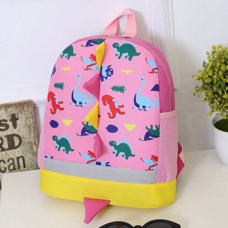 Backpack Cute Cartoon Dinosaur School Bags for Children(Pink) - Kids Bags by PMC Jewellery | Online Shopping South Africa | PMC Jewellery