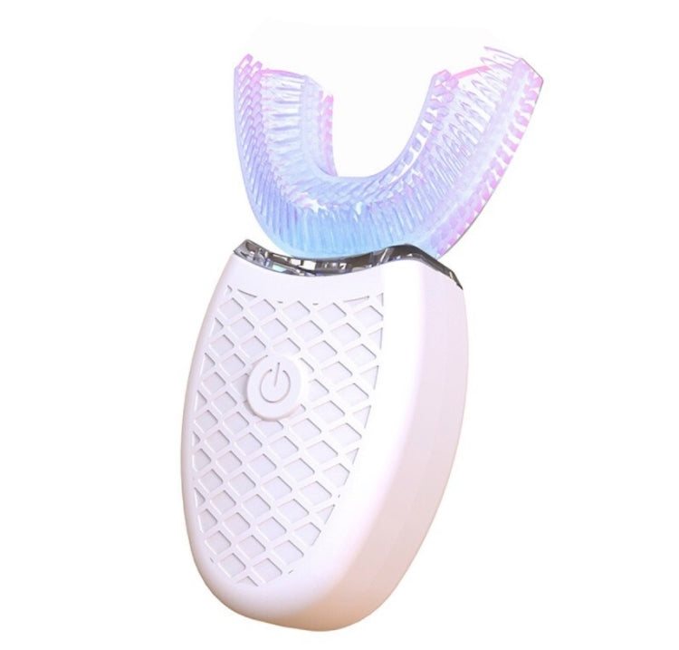 Lazy U-shaped Mouth Whitening Tooth Electric Toothbrush(White) - free shipping - PMC TechLife - Order now!
