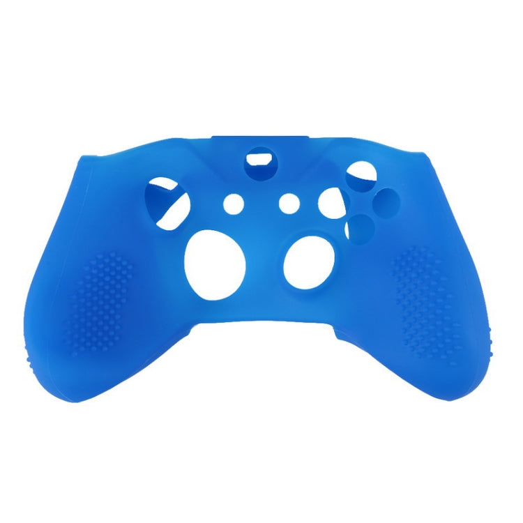 Soft Silicone Rubber Gamepad Protective Case Cover Joystick Accessories for Microsoft Xbox One S Controller(Blue) - Cases by PMC Jewellery | Online Shopping South Africa | PMC Jewellery