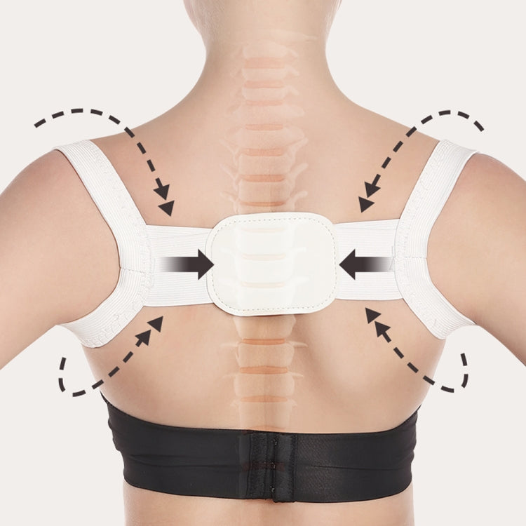 Adjustable Women Back Posture Corrector Shoulder Support Brace Belt Health Care Back Posture Belt, Size:S(Black) - Corrector by PMC Jewellery | Online Shopping South Africa | PMC Jewellery