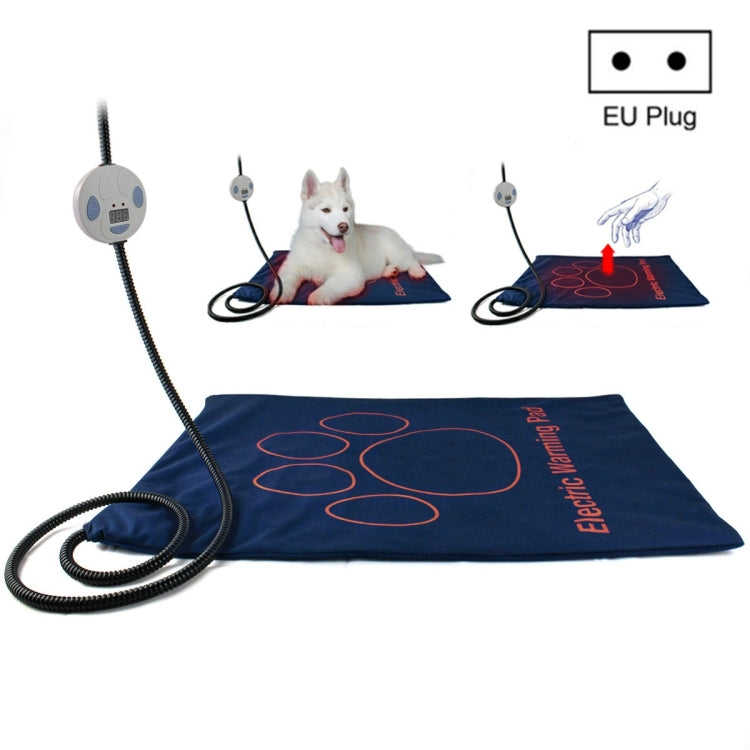 Pet Heating Pad Waterproof and Anti-Scratch Electric Blanket, Size: 60x45cm, Specification:  EU Plug - Pads by PMC Jewellery | Online Shopping South Africa | PMC Jewellery