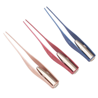 3 PCS Visible Light Ear Spoon Tool Tweezers(Random Color Delivery) - Ear Care Tools by PMC Jewellery | Online Shopping South Africa | PMC Jewellery