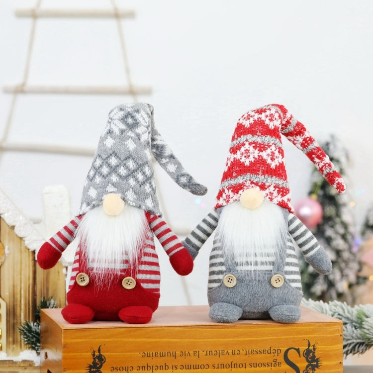 Christmas Decorations Faceless Elderly Dolls Forest Elderly Dolls Christmas Ornaments(Red Hat) - Dolls by PMC Jewellery | Online Shopping South Africa | PMC Jewellery