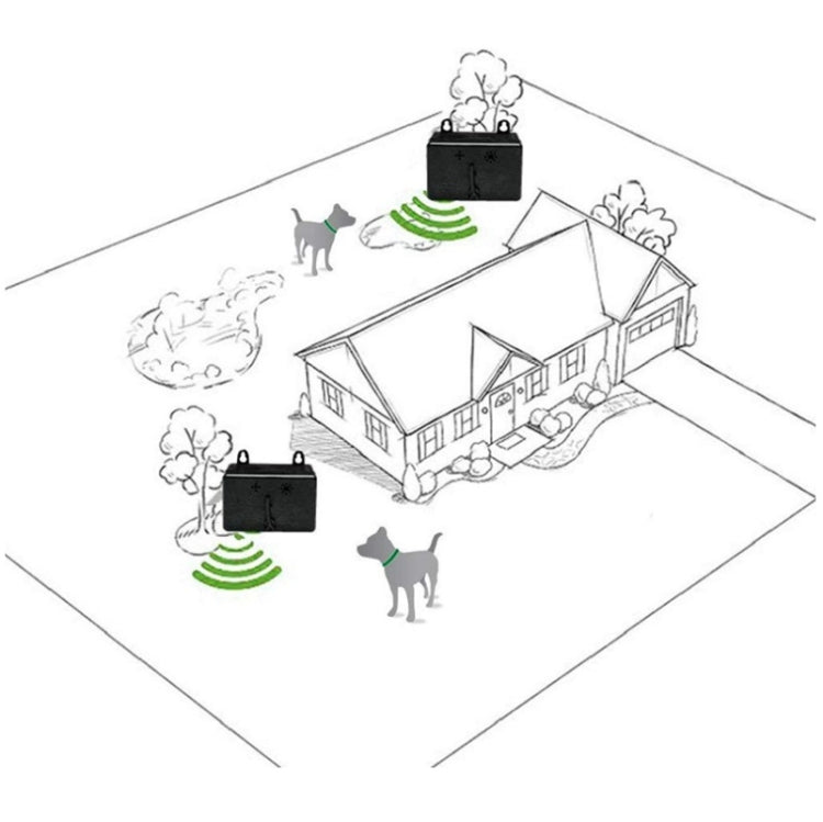 Ultrasonic Dog Repeller Pet Automatic Bark Stopper Dog Training Supplies, Specification: CSB20 (Rechargeable)(Black) - Training Aids by PMC TechLife | Online Shopping South Africa | PMC TechLife | Buy Now Pay Later Mobicred